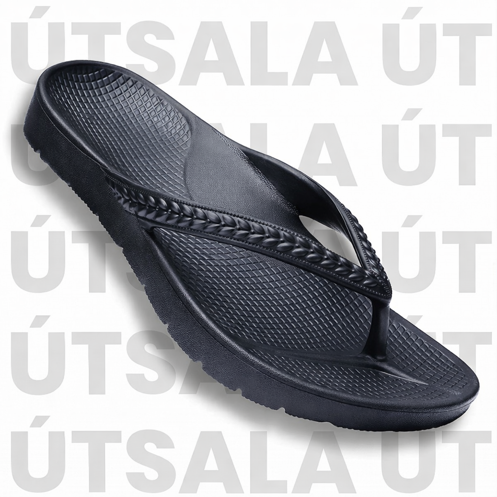 Inniskór með stuðningi við boga