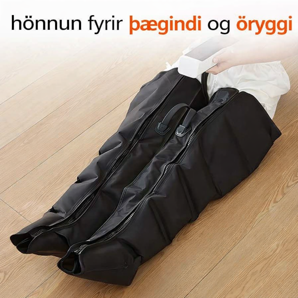 Fullþjöppunarnuddari fyrir fætur 