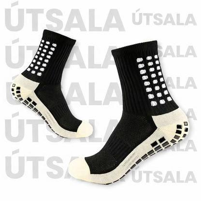 Sokkar með gripi gegn rennsli