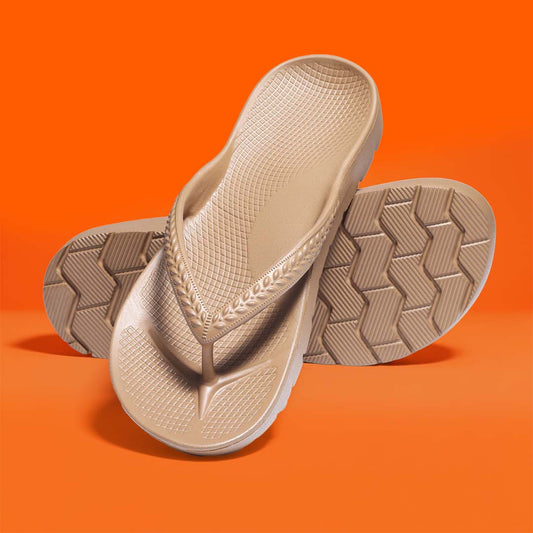 Inniskór með stuðningi við boga