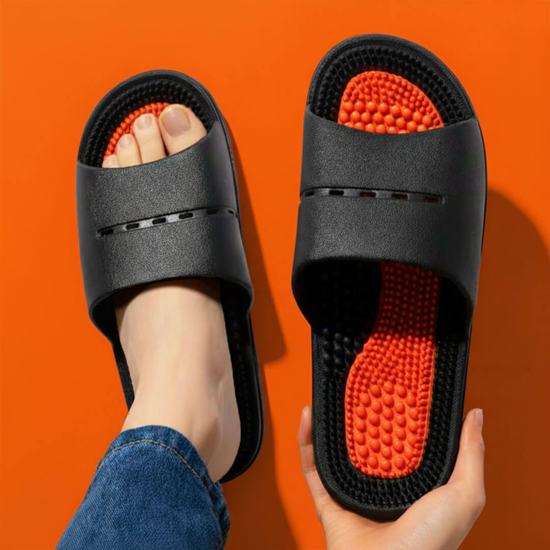 Inniskór fyrir fótanudd