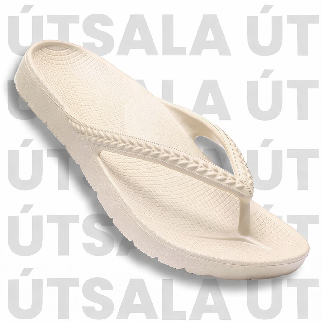 Inniskór með stuðningi við boga