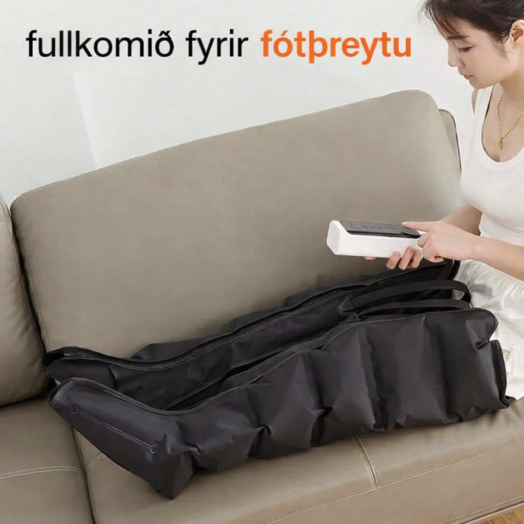 Fullþjöppunarnuddari fyrir fætur 