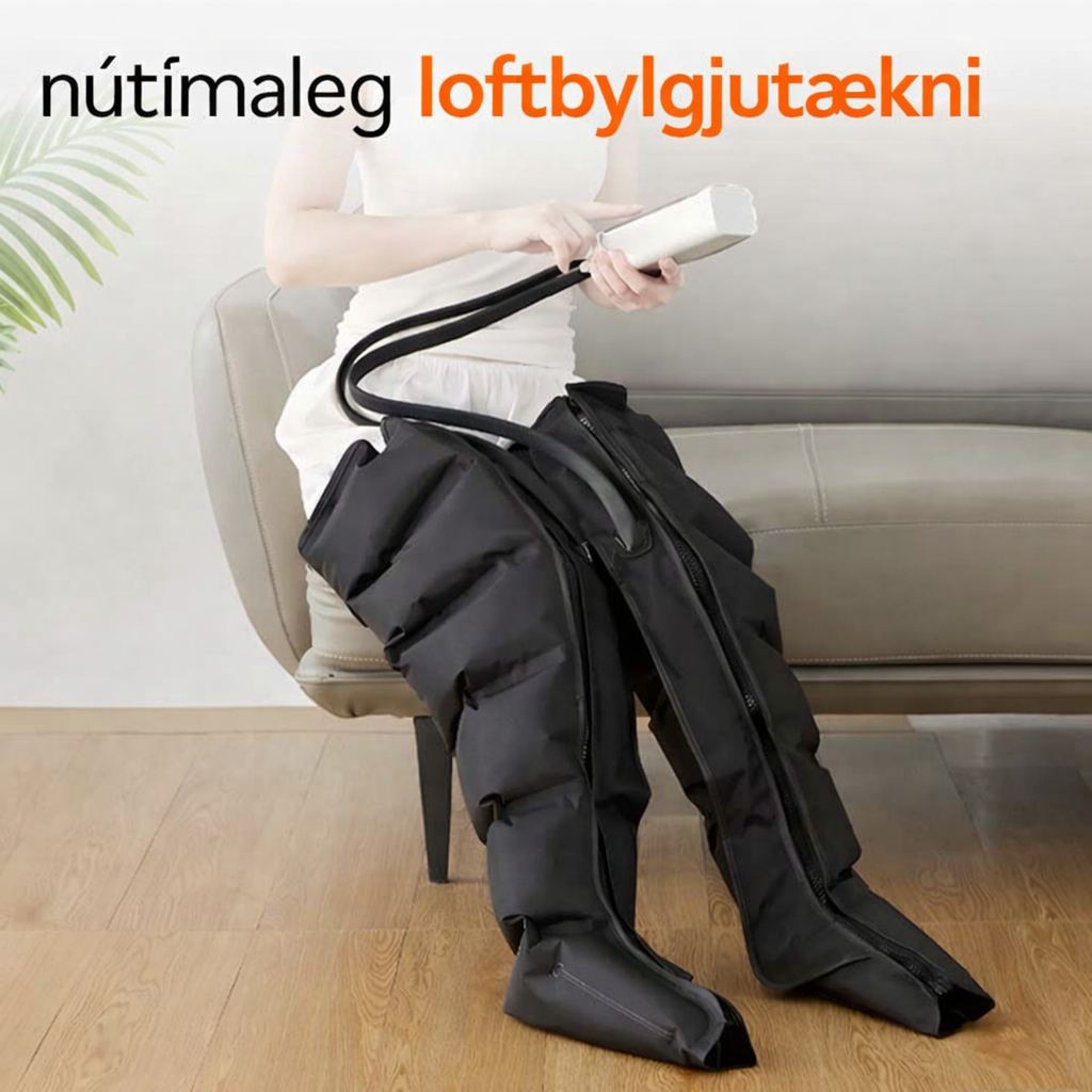 Fullþjöppunarnuddari fyrir fætur 